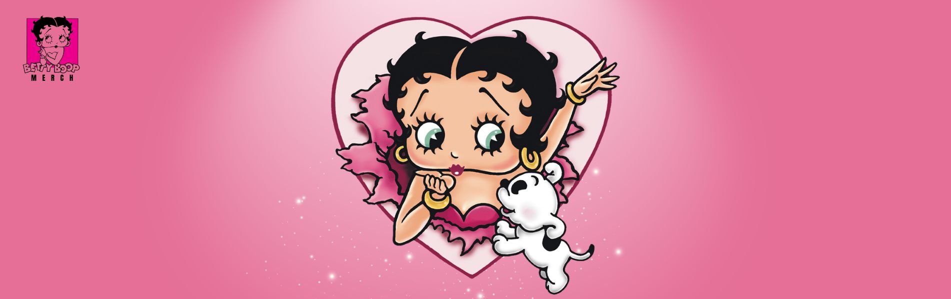 Betty Boop Merch Banner