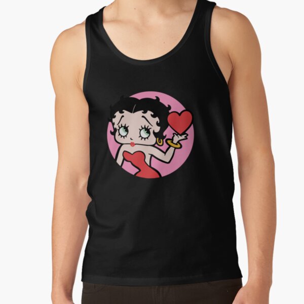 Betty Boop With A Heart Tank Top - Image 5
