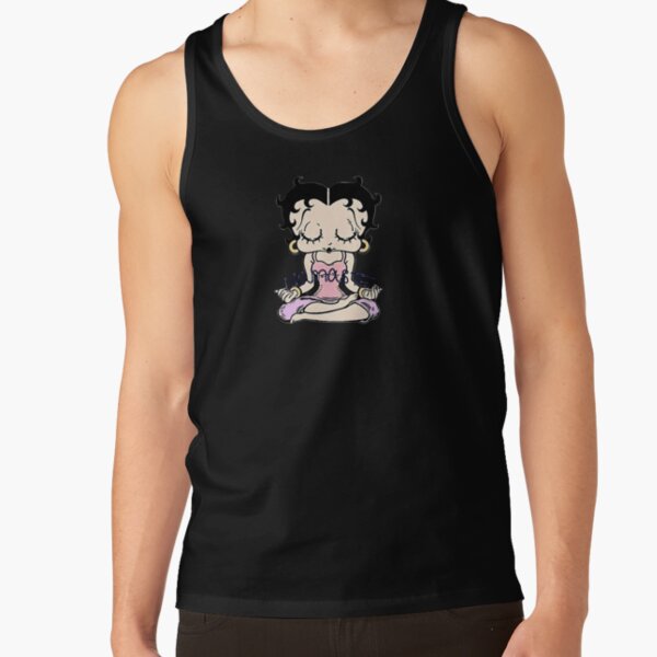 Betty Boop Meditating Namaste Tank Top - Image 4