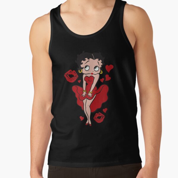 Betty Boop Red Tank Top