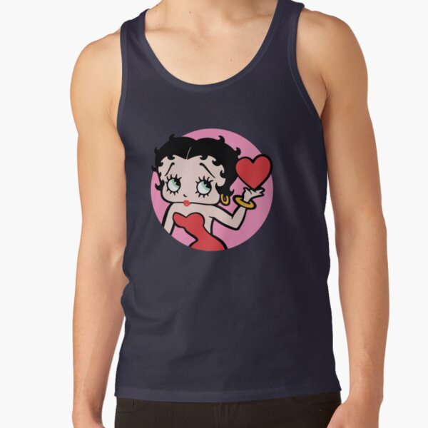 Betty Boop With A Heart Tank Top - Image 6