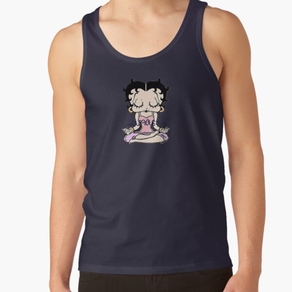 Betty Boop Meditating Namaste Tank Top - Image 2