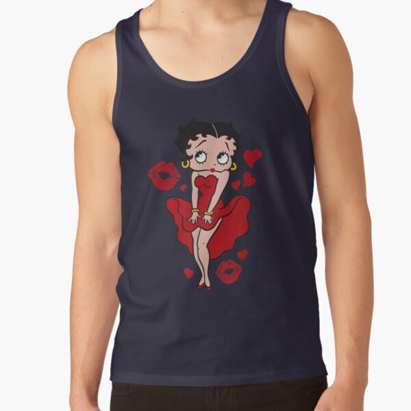 Betty Boop Red Tank Top - Image 2