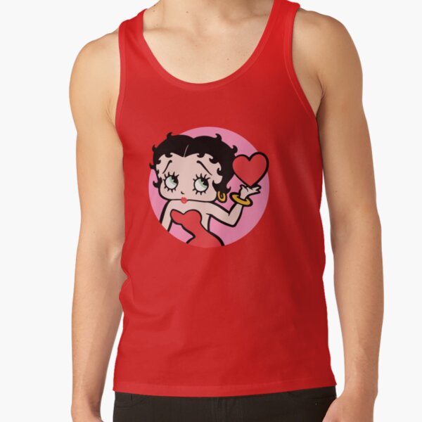 Betty Boop With A Heart Tank Top - Image 4