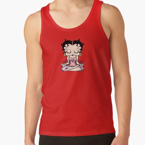Betty Boop Meditating Namaste Tank Top - Image 6
