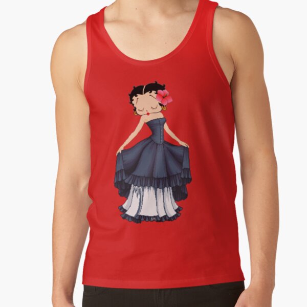 Love Boop Art Tank Top - Image 2