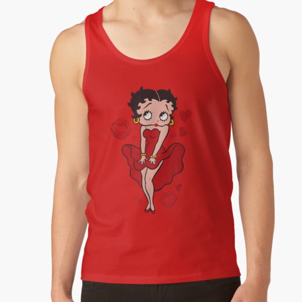 Betty Boop Red Tank Top - Image 5