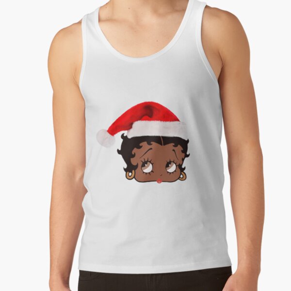 Christmas Black Betty Boop Tank Top
