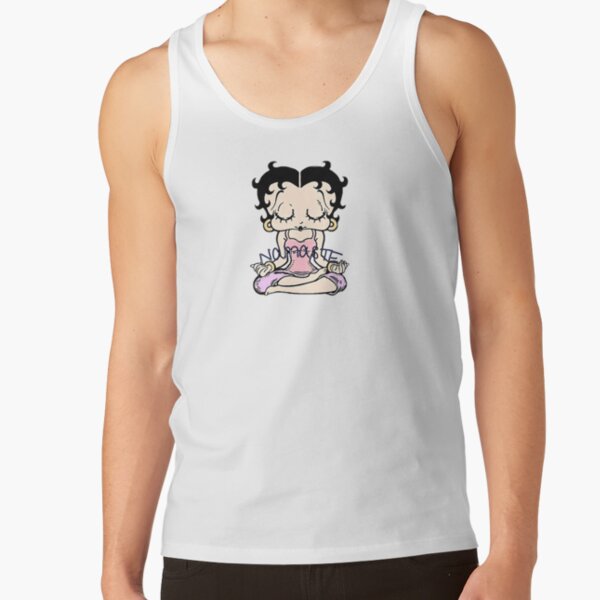 Betty Boop Meditating Namaste Tank Top