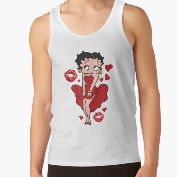 Betty Boop Red Tank Top - Image 4