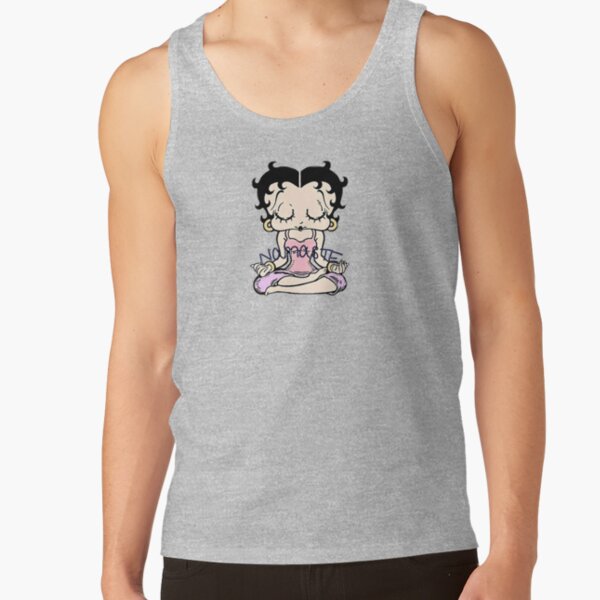 Betty Boop Meditating Namaste Tank Top - Image 5