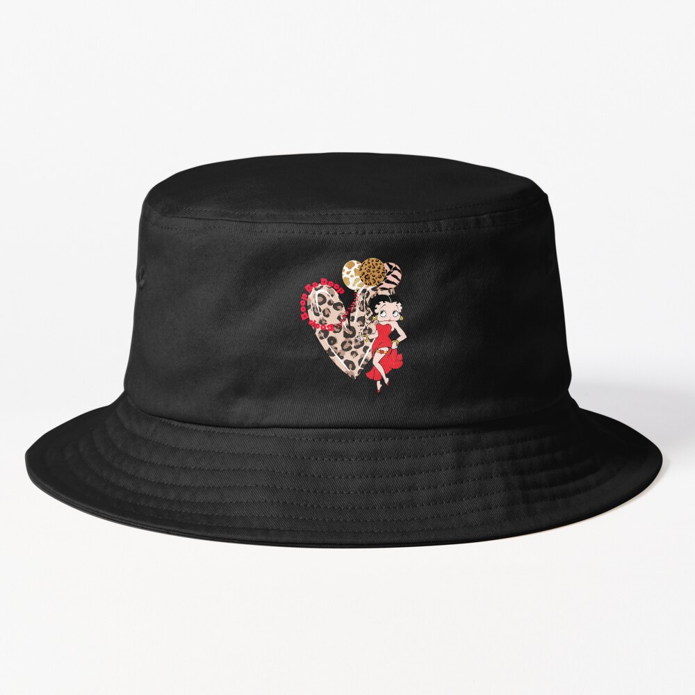 Betty Boop Cheetah Bucket Hat