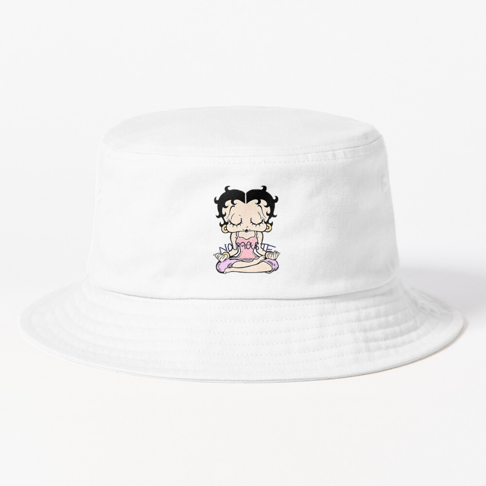 Betty Boop Meditating Namaste Bucket Hat