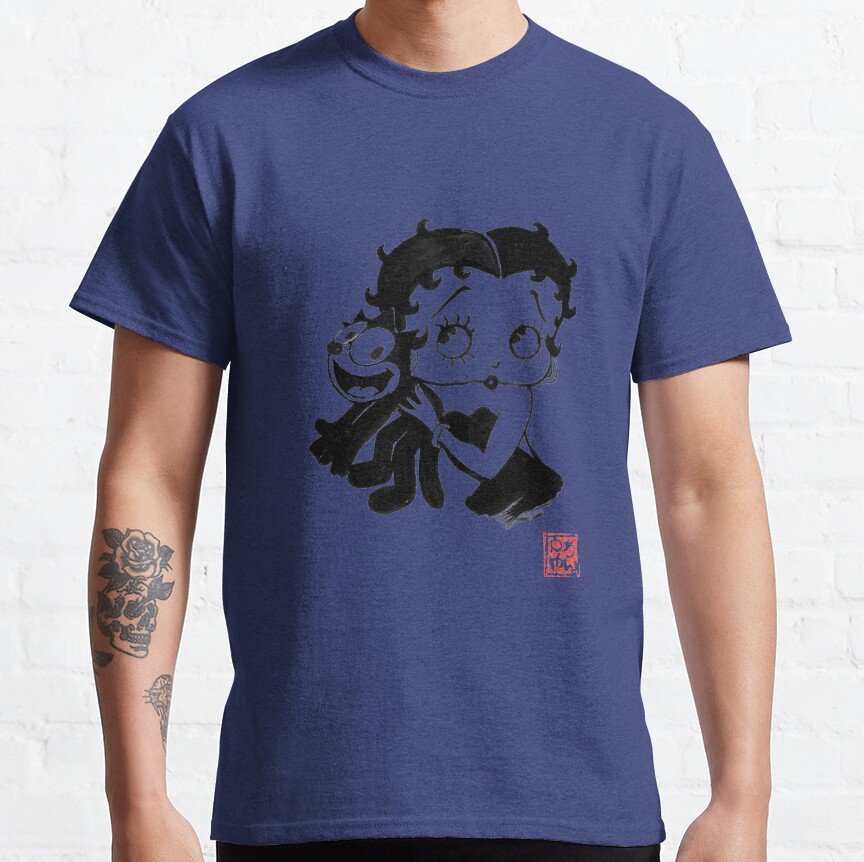 Betty Boop And Felix The Cat T-Shirt - Image 4