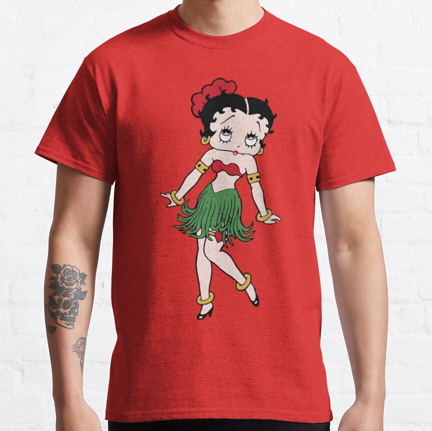 Love Betty Boop Art T-Shirt - Image 7
