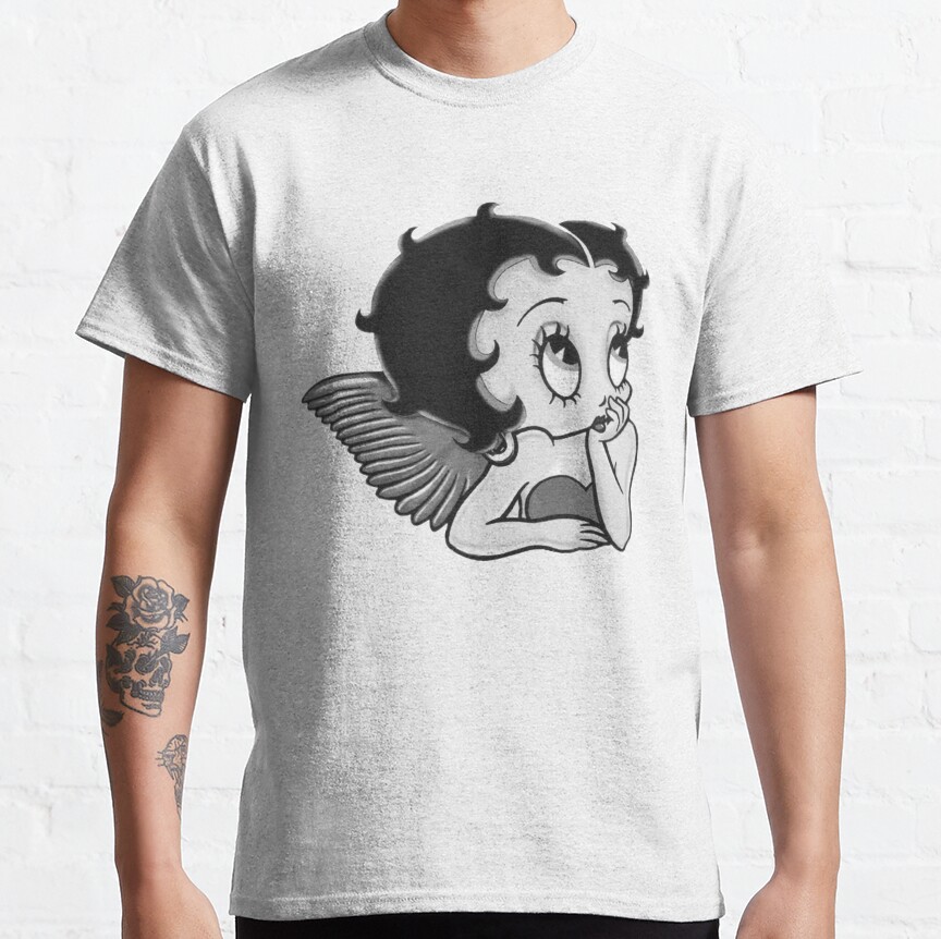 Bandw Betty Boop T-Shirt - Image 4