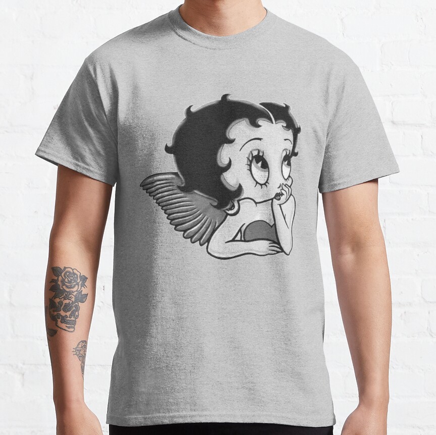 Bandw Betty Boop T-Shirt - Image 7