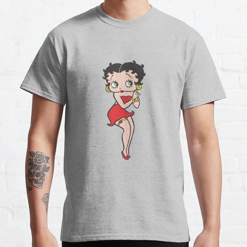 Cartoon Betty Boop T-Shirt - Image 5