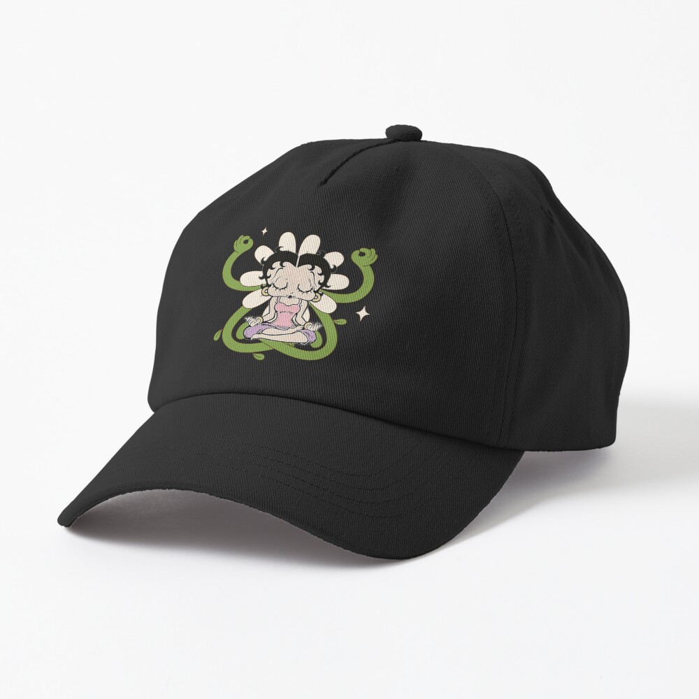 Meditating Betty Boop And Friends Cap