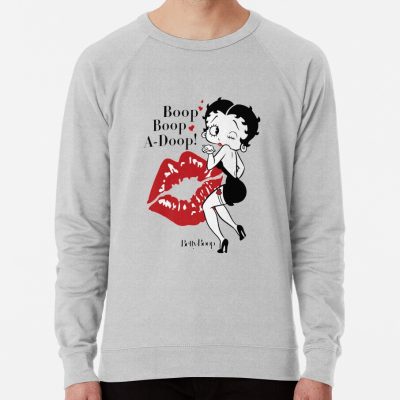 ssrcolightweight sweatshirtmensheather greyfrontsquare productx1000 bgf8f8f8 1 - Betty Boop Merch