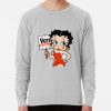 ssrcolightweight sweatshirtmensheather greyfrontsquare productx1000 bgf8f8f8 13 - Betty Boop Merch