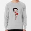 ssrcolightweight sweatshirtmensheather greyfrontsquare productx1000 bgf8f8f8 20 - Betty Boop Merch
