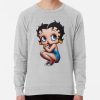 ssrcolightweight sweatshirtmensheather greyfrontsquare productx1000 bgf8f8f8 25 - Betty Boop Merch