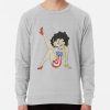 ssrcolightweight sweatshirtmensheather greyfrontsquare productx1000 bgf8f8f8 32 - Betty Boop Merch