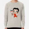 ssrcolightweight sweatshirtmensoatmeal heatherfrontsquare productx1000 bgf8f8f8 13 - Betty Boop Merch