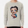 ssrcolightweight sweatshirtmensoatmeal heatherfrontsquare productx1000 bgf8f8f8 25 - Betty Boop Merch