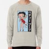 ssrcolightweight sweatshirtmensoatmeal heatherfrontsquare productx1000 bgf8f8f8 30 - Betty Boop Merch