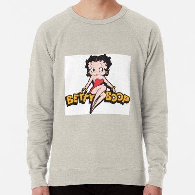 ssrcolightweight sweatshirtmensoatmeal heatherfrontsquare productx1000 bgf8f8f8 31 - Betty Boop Merch