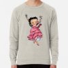 ssrcolightweight sweatshirtmensoatmeal heatherfrontsquare productx1000 bgf8f8f8 6 - Betty Boop Merch