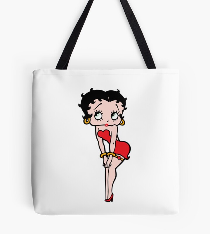 Betty Red Tote Bag