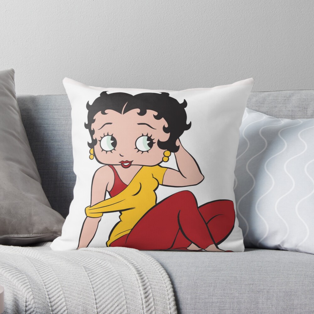 Character Betty Boop Throw Pillow