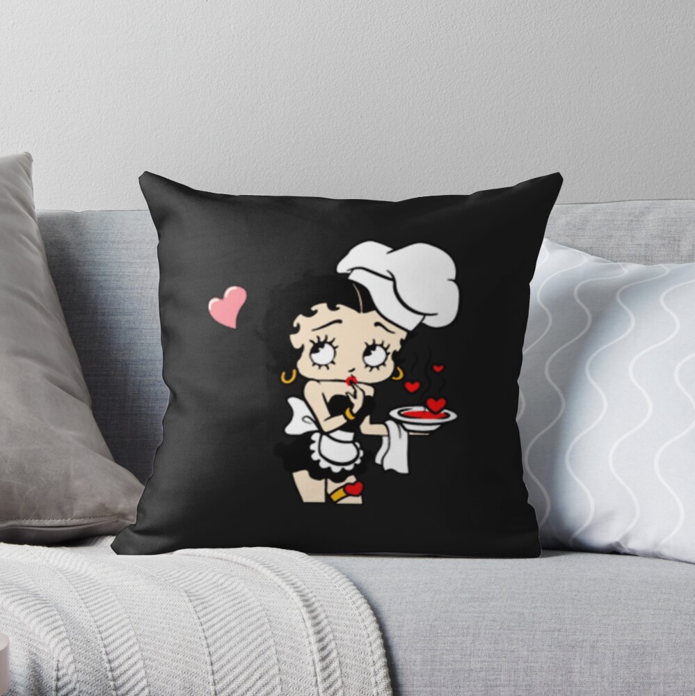 Love Betty Boop Throw Pillow