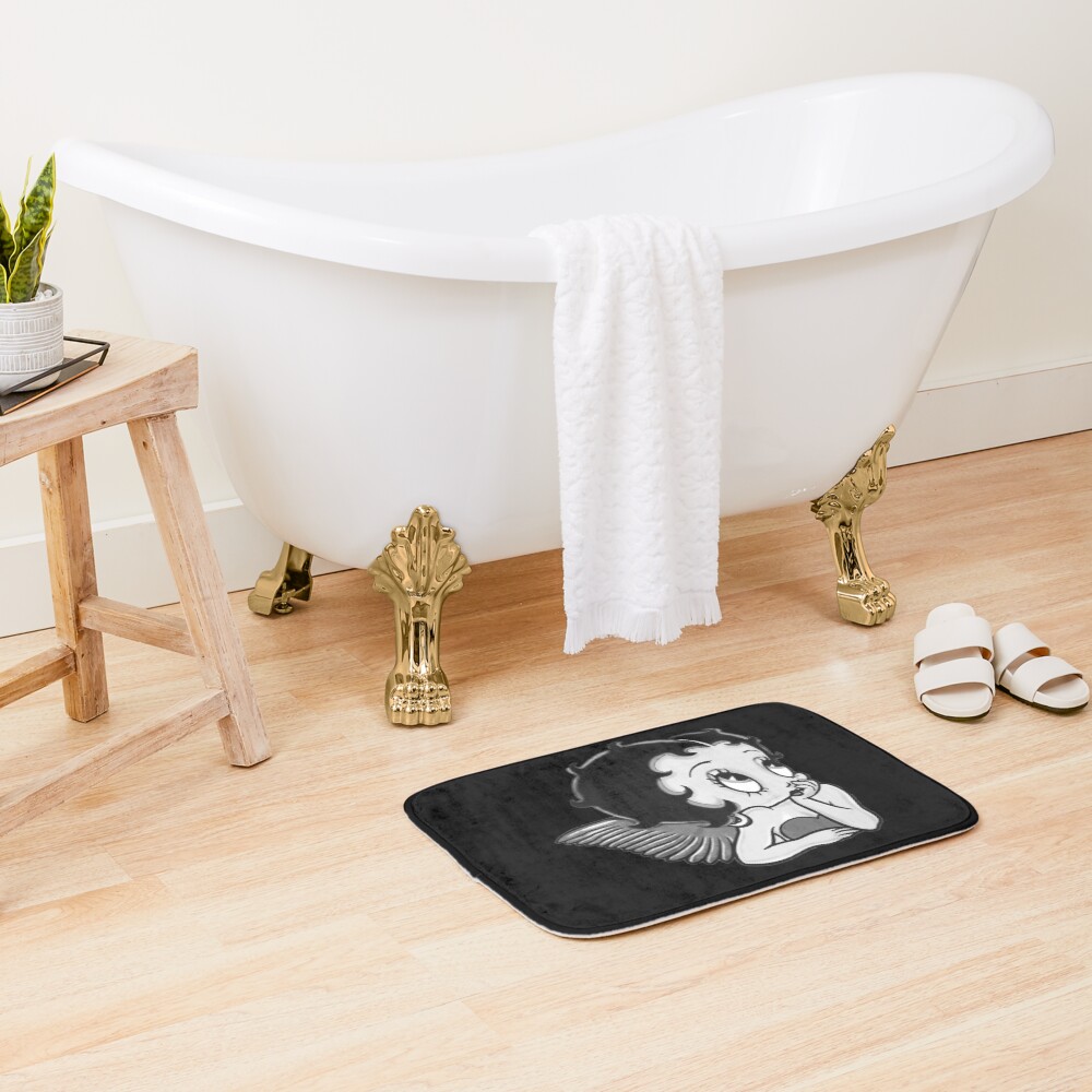 Bandw Betty Boop Bath Mat - Image 2