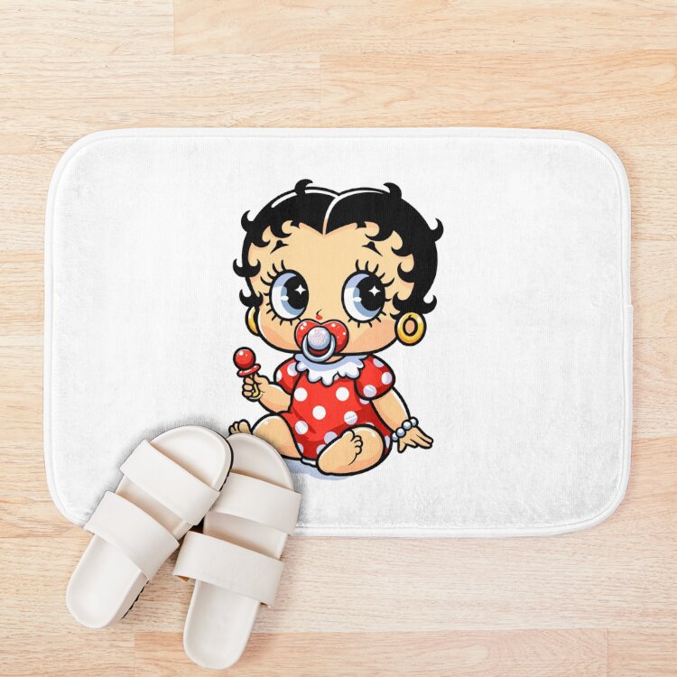 Adorable Baby Betty Boop With Rattle Bath Mat - Image 3