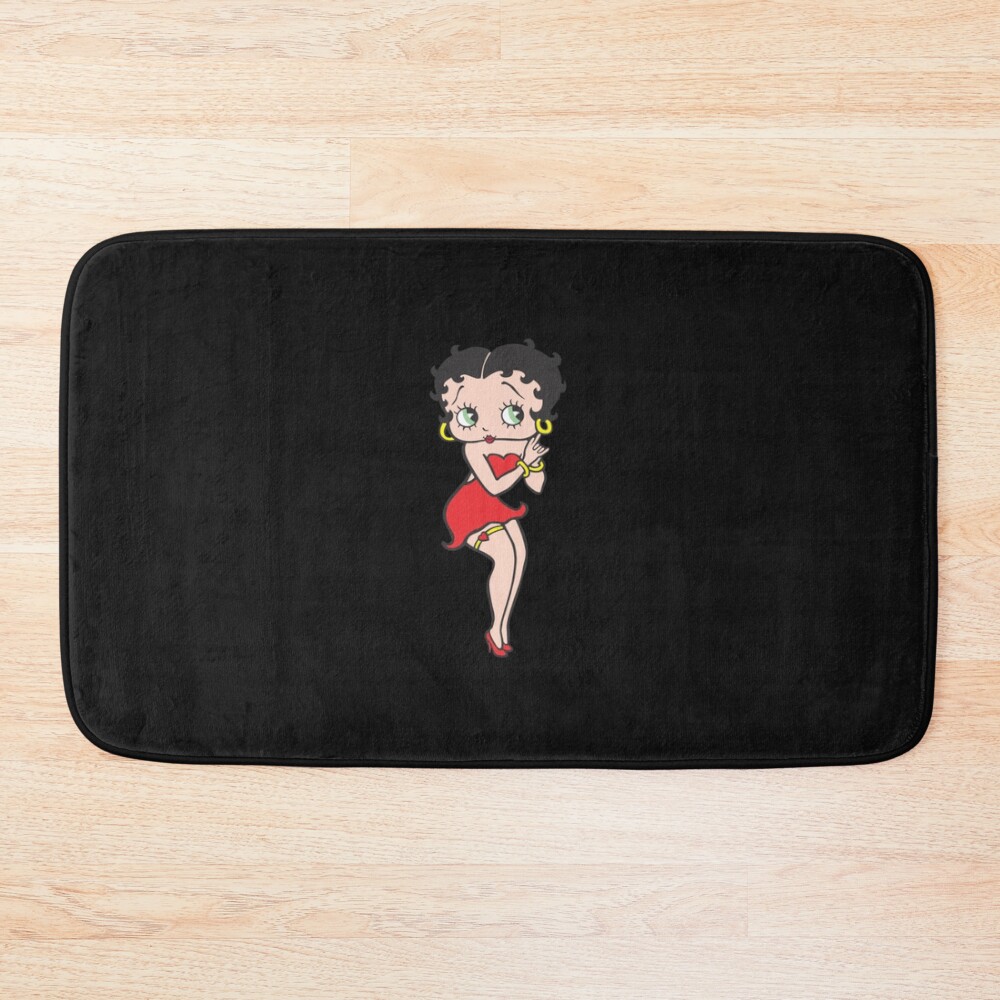 Cartoon Betty Boop Bath Mat